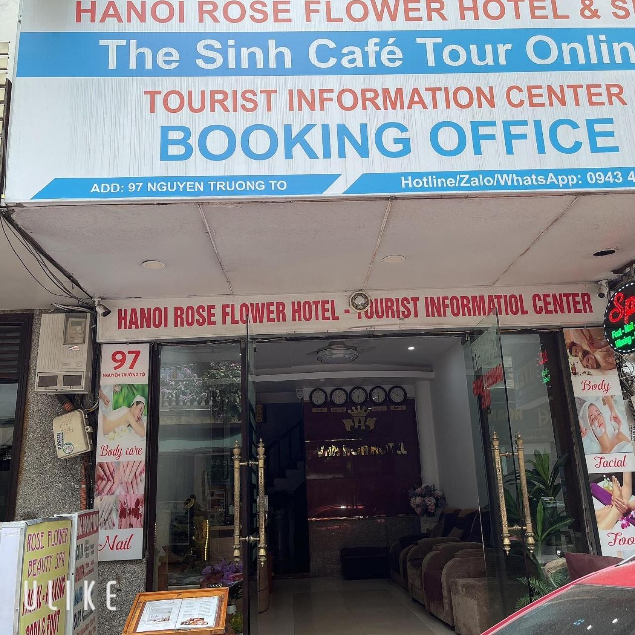 Hanoi Rose Flower Hotel & Spa Eksteriør billede